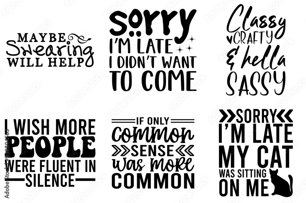 Simple Funny Calligraphy, Inscriptions Bundle Vector Illustration for Infographic, Printable, Advertising Simple Funny Calligraphy, Inscriptions Bundle Vector Illustration for Infographic, Printable, Advertising