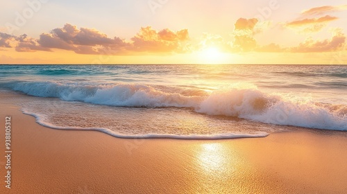 Serene_Seascape_at_Sunset_A_panoramic_beach_landsca