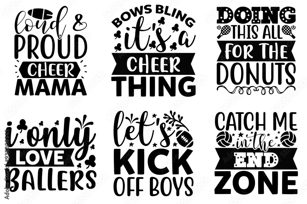 Creative Sports Trendy Retro Style Illustration, Phrases Set Vector Illustration for Wrapping Paper, Vouchers, Gift Card Creative Sports Trendy Retro Style Illustration, Phrases Set Vector Illustration for Wrapping Paper, Vouchers, Gift Card