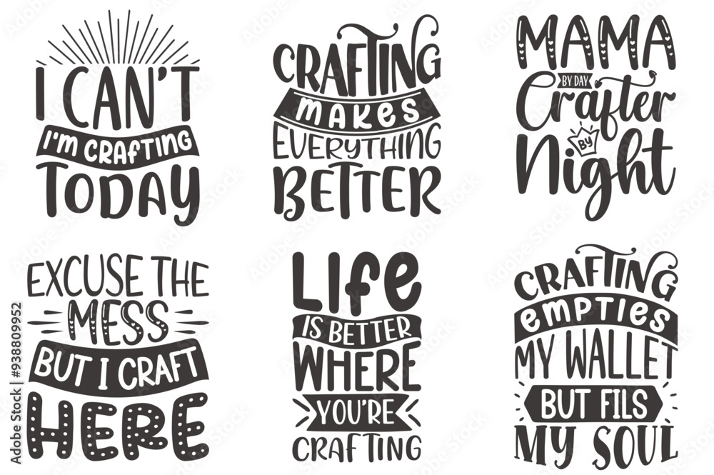 Fototapeta premium Colourful Dad Big Calligraphic Lettering, Typography Bundle Vector Illustration for Banner, Social Media Post, Greeting Card