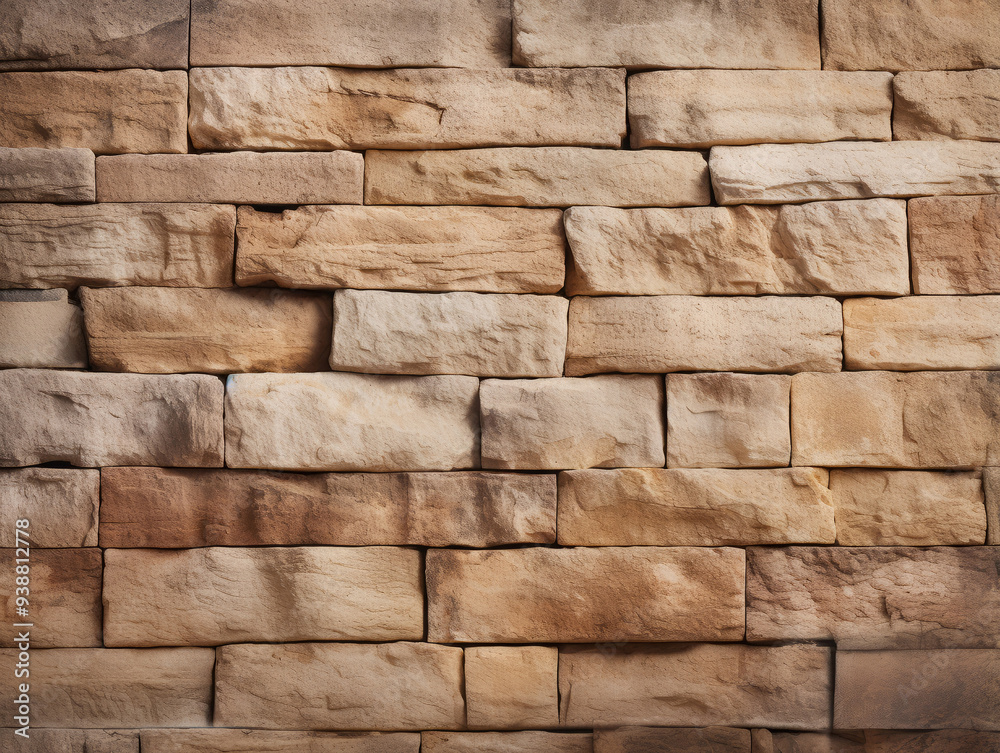 Obraz premium Excellent Brick wall with concrete surface