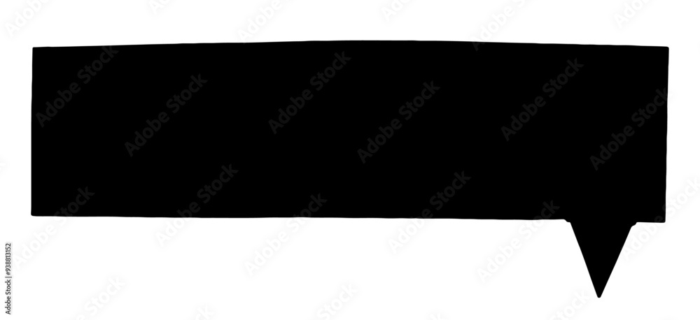 Blank rectangular cut out communication message speech bubble with rough edges and copy space for text, vector design elements
Blank rectangular cut out communication message speech bubble with rough edges and copy space for text, vector design elements