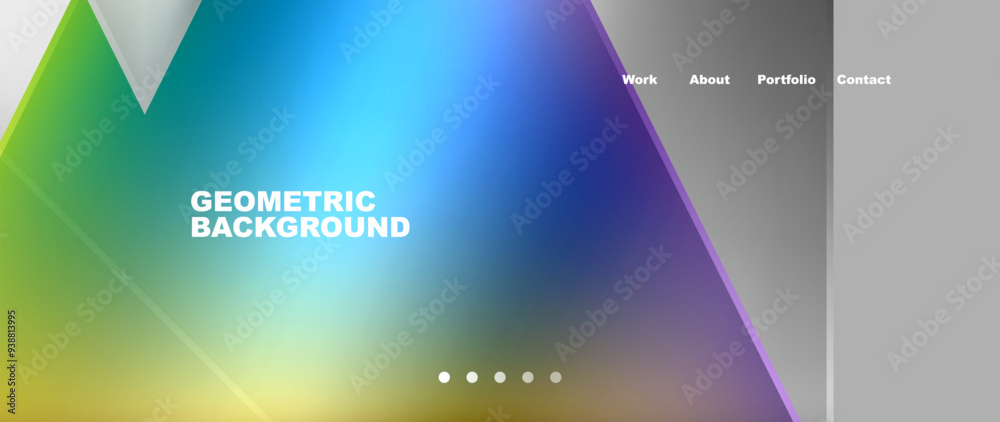 Gradient triangle geometric minimal wallpaper Gradient triangle geometric minimal wallpaper
