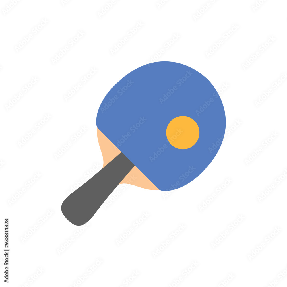 Ping pong icon in flat style. Racket and ball vector illustration on isolated background. Table tennis sign business concept. Ping pong icon in flat style. Racket and ball vector illustration on isolated background. Table tennis sign business concept.
