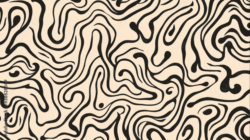 Abstract pattern black white color scheme made up Abstract patte Abstract pattern black white color scheme made up Abstract patte