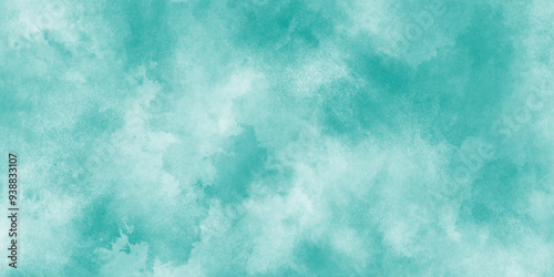 clear blue sky background summer season clouds texture, The summer is colorful clearing day Good weather with natural clouds, Abstract Blue watercolor painted cloudy sky background.