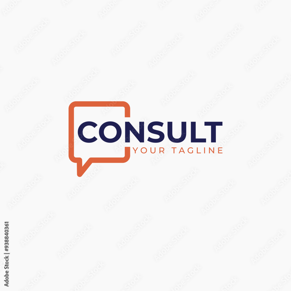 consulting vector logo design template consulting vector logo design template