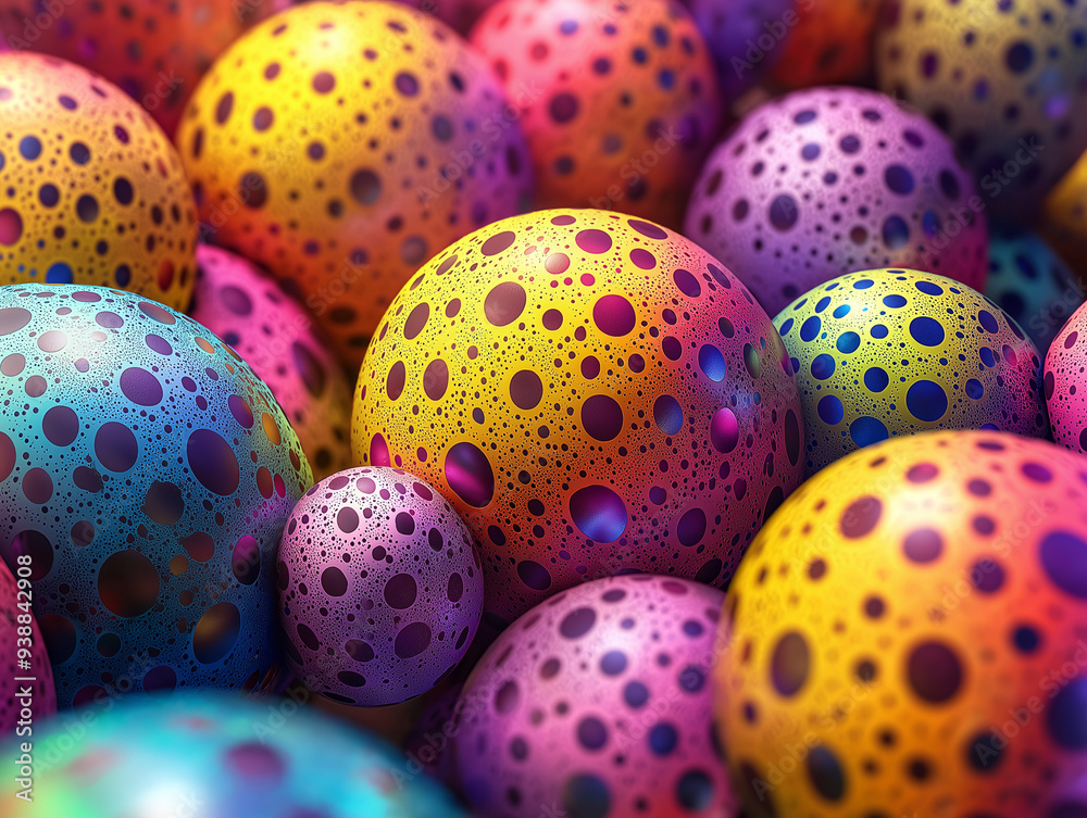 a background with pastel and vibrant 3D spheres, combining matte and glossy finishes for a dynamic and visually engaging effect a background with pastel and vibrant 3D spheres, combining matte and glossy finishes for a dynamic and visually engaging effect