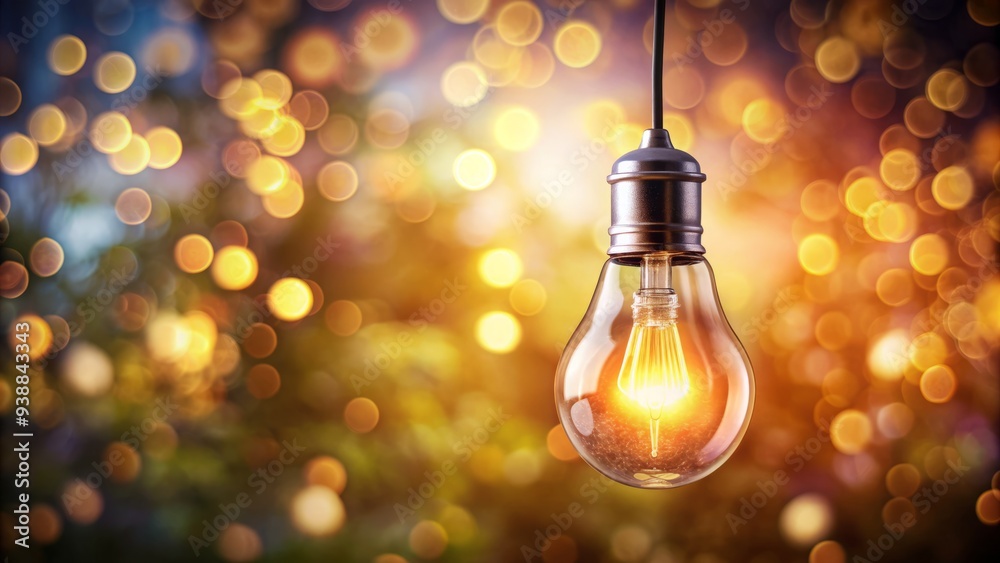 A bright, glowing light bulb suspended in mid-air, surrounded by a warm, soft focus background, symbolizing creativity, innovation, and inspiration. A bright, glowing light bulb suspended in mid-air, surrounded by a warm, soft focus background, symbolizing creativity, innovation, and inspiration.