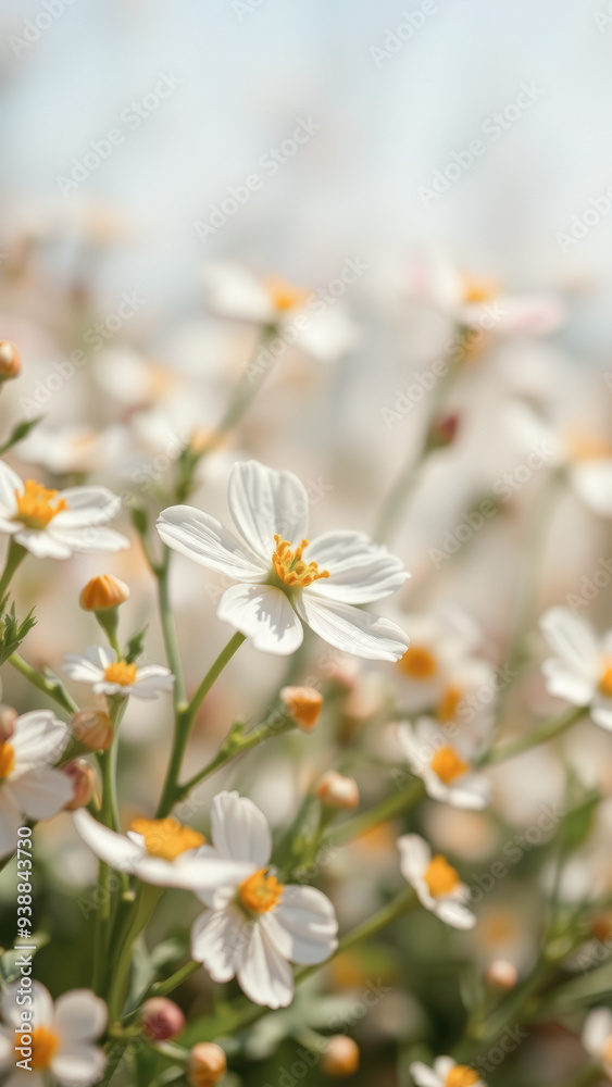 White Flowers In Bloom White Flowers In Bloom