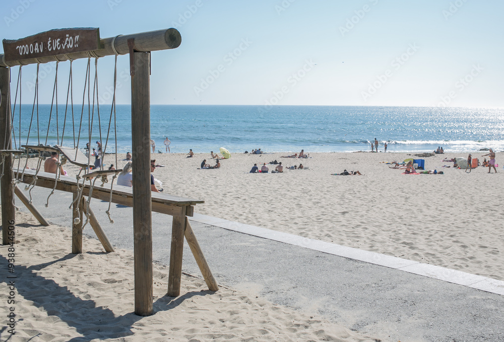 Praia Matosinhos (beach) at Porto, Portugal Praia Matosinhos (beach) at Porto, Portugal