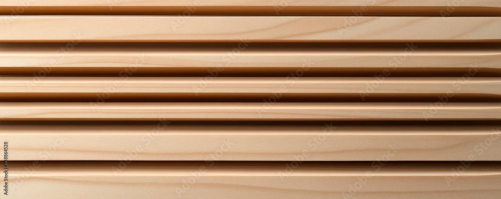 A seamless texture of horizontal slats, each with visible grain and natural wood tones A seamless texture of horizontal slats, each with visible grain and natural wood tones