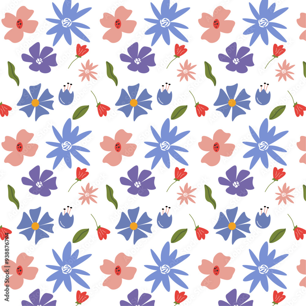 Fototapeta premium Floral pattern