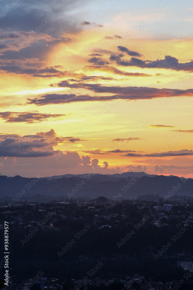 Cagayan De Oro sunset view from Eden’s Solace. Cagayan De Oro sunset view from Eden’s Solace.