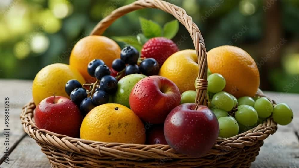 basket of fruits basket of fruits