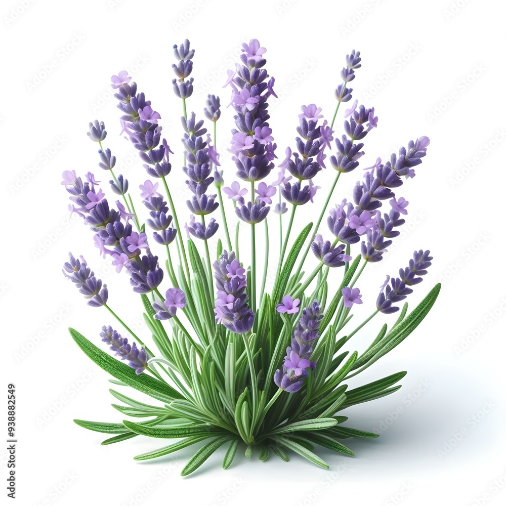 lavender isolated on white lavender isolated on white