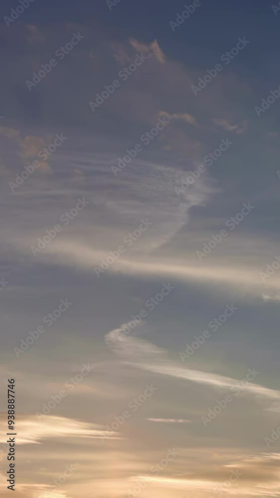 Beautiful Sunset Sky 01 - Vertical Video Beautiful Sunset Sky 01 - Vertical Video