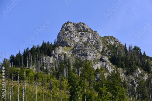 Obraz na płótnie Kończysta Turnia, szczyt, Tatry Zachodnie, Tatrzański Park Narodowy, Kościelisko, Małopolska, Polska, Europa, w salonie
