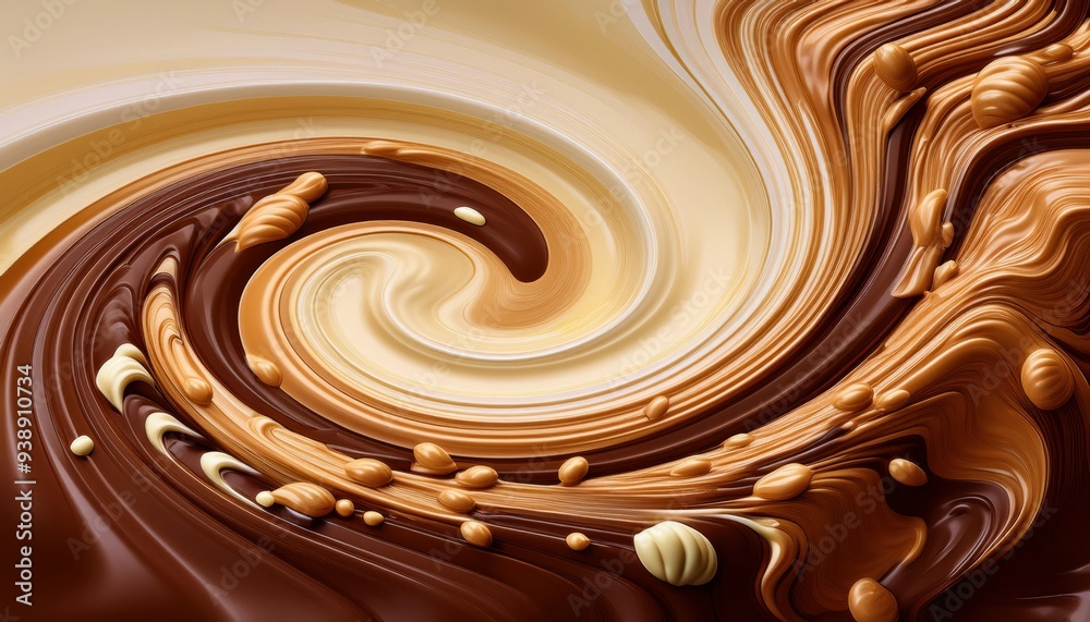 Chocolate Peanut Butter Swirls