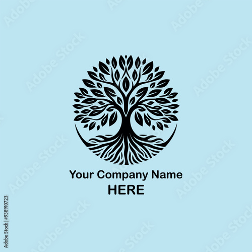 Tree logo for your company , vectorize