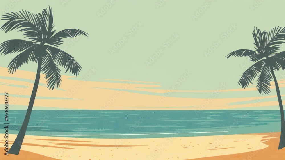 Tropical Beach Sunset