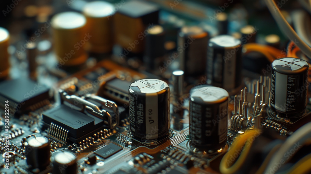 Repairing the electrical components of a computer.
Repairing the electrical components of a computer.