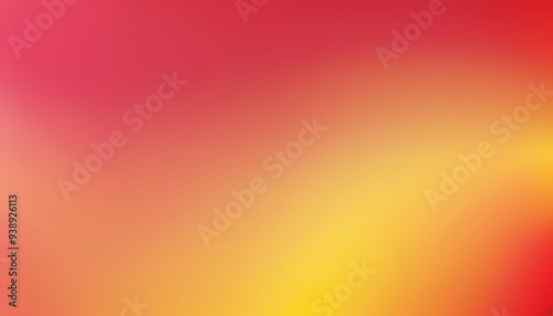 Abstract Gradient Background with Red and Yellow Hues