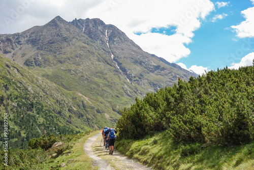 Wandern in den österreichischen Alpen