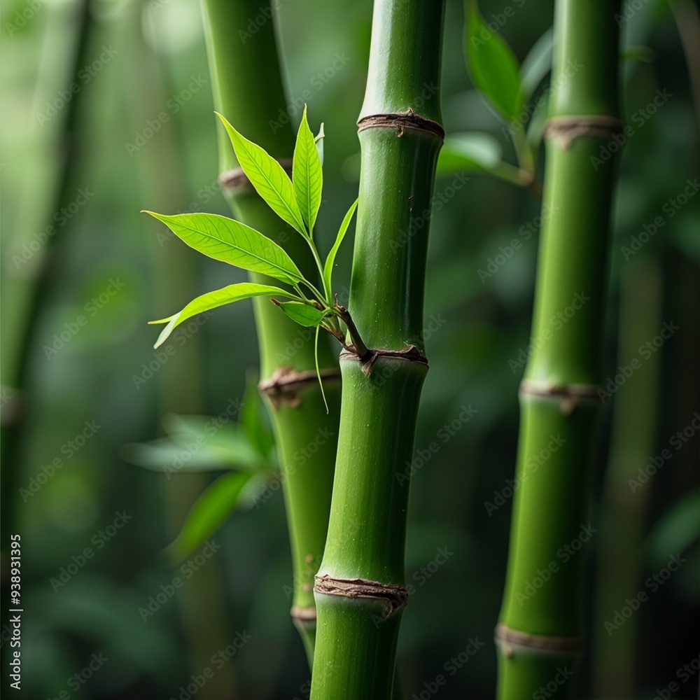 Obraz premium bamboo forest background