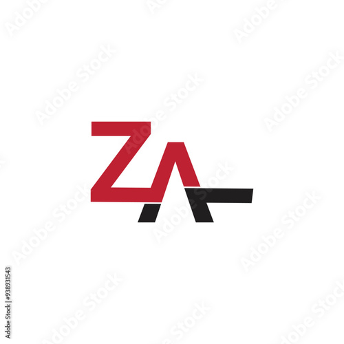 Free Download ZA logo design template vector illustration - GFXLoad