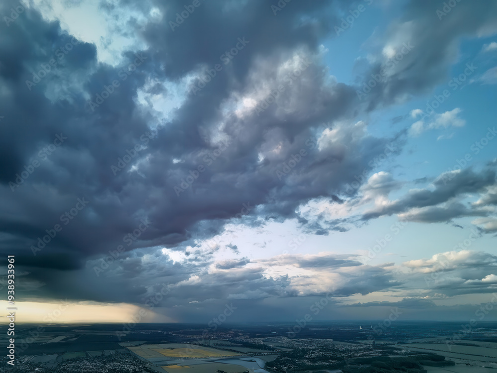 Obraz premium clouds over the sea