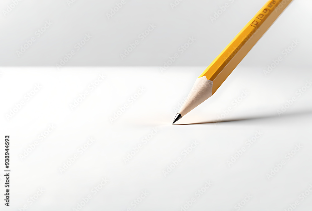 pencil paper isolated white background minimalist png format pencil paper isolated white background minimalist png format