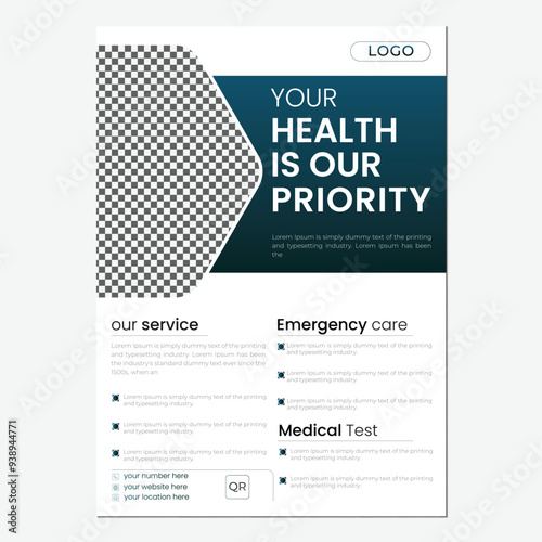 Medical and Healthcare flyer design