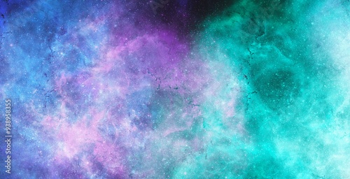 Space galaxy star nebula background supernova colors and light in vast cosmic illustrator