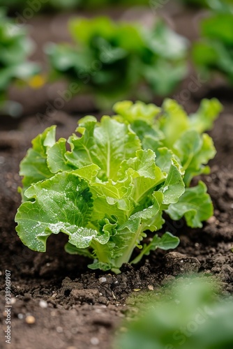 growing lettuce in summer, gardening