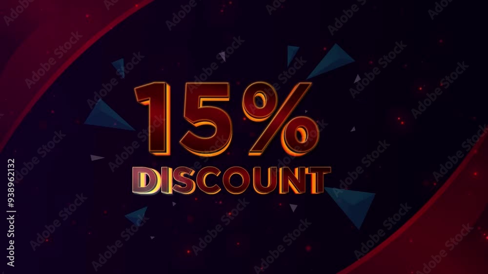 Discount 15% Percent Text Animation, 15% Discount, 15 Percent Discount For Business Advertising, 15% Percent Off, 15 Percent Discount, 15% Discount Animation Videos For You Discount 15% Percent Text Animation, 15% Discount, 15 Percent Discount For Business Advertising, 15% Percent Off, 15 Percent Discount, 15% Discount Animation Videos For You