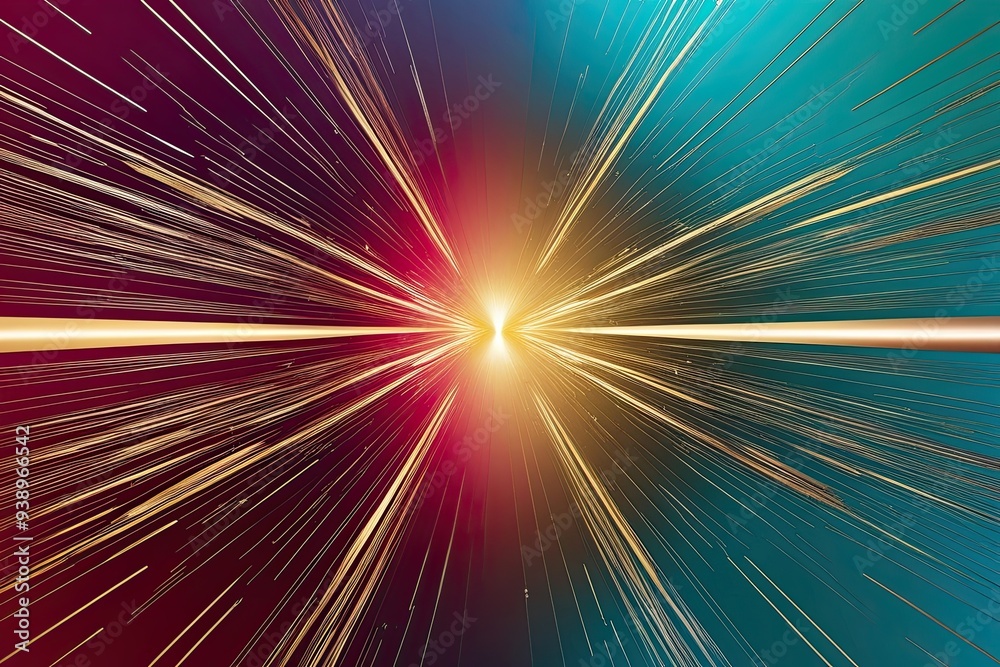 Mystical Ruby and Cyan Gradient Background Featuring Shimmering Gold and Dynamic Linear Design Mystical Ruby and Cyan Gradient Background Featuring Shimmering Gold and Dynamic Linear Design