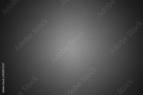 Gray and Black Grainy Monochrome Gradient Background Texture in White