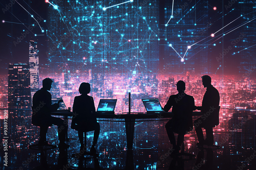 Tech Team Cityscape. Tech Team Cityscape.