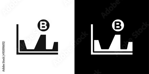 Bitcoin Evolution icon Flat fill set collection
