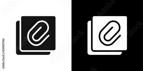 Enclosure icon Flat fill set collection
