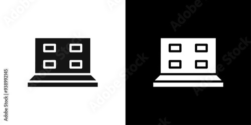 Sitemaps icon Flat fill set collection