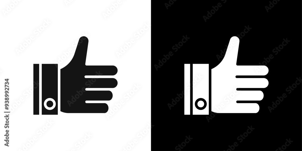 Thumbs Up icon Flat fill set collection Thumbs Up icon Flat fill set collection