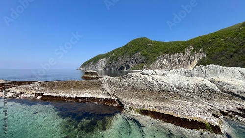 岸壁　海岸　仏ヶ浦