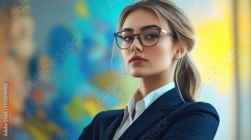 The confident businesswoman portrait