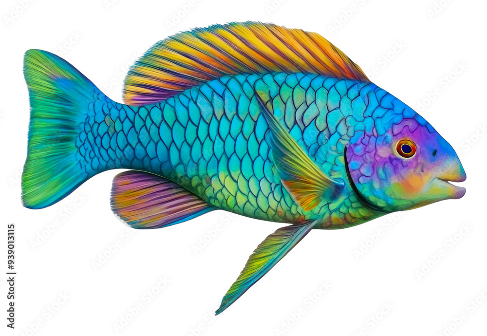 PNG Colorful fish in vibrant waters PNG Colorful fish in vibrant waters