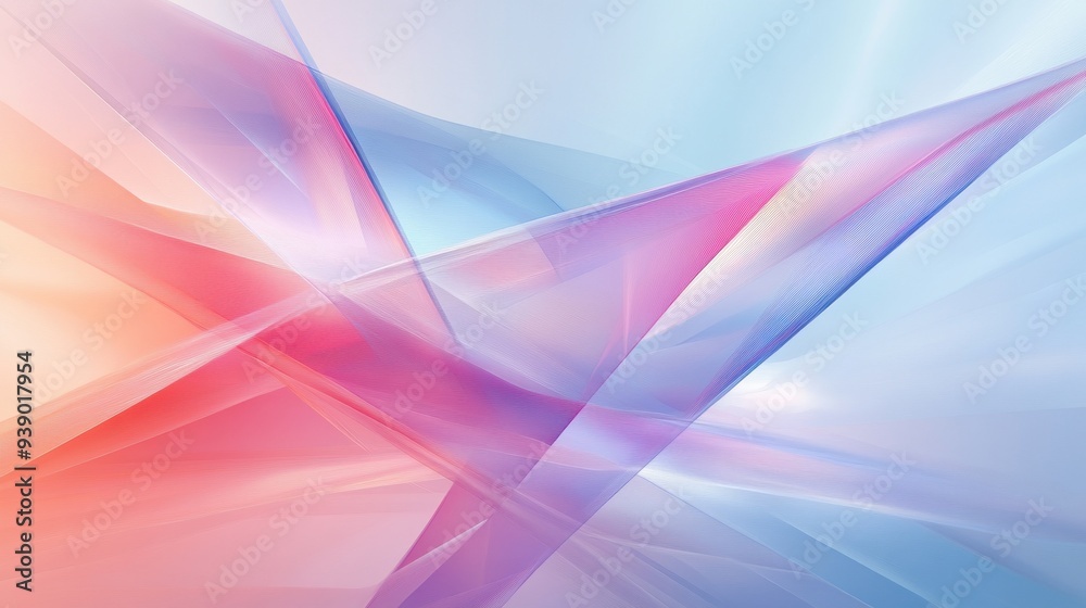 A colorful abstract painting with a pink and blue swirl A colorful abstract painting with a pink and blue swirl