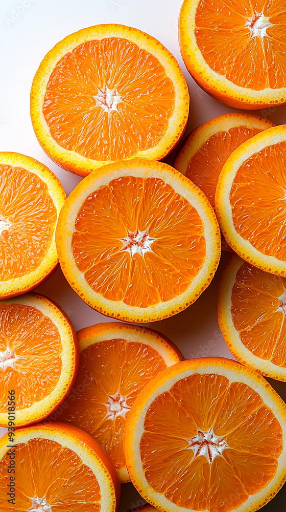 A close up of an orange with the inside of the fruit visible A close up of an orange with the inside of the fruit visible