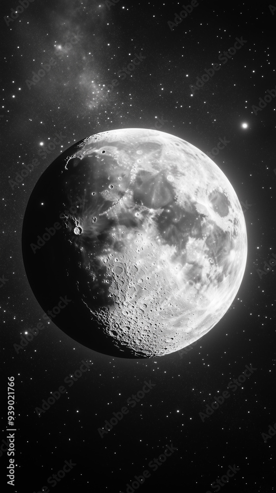 Fototapeta premium moon, lunar