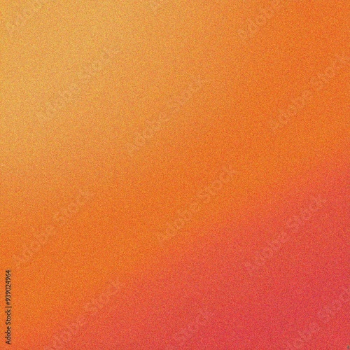 Wallpaper Mural Orange grainy gradient background, grainy texture effect, web banner design copy space Torontodigital.ca